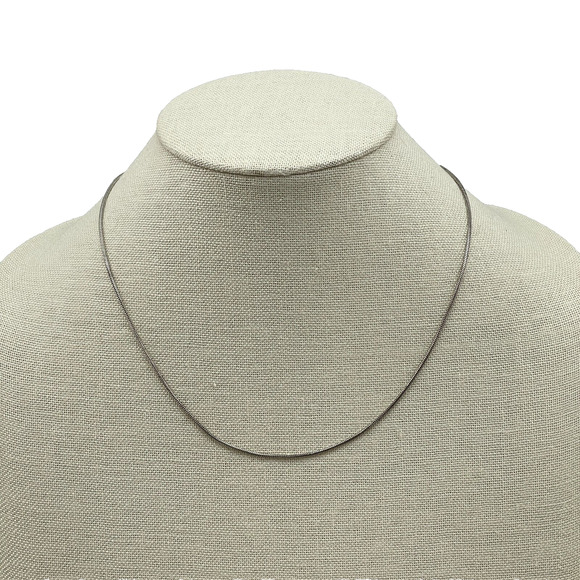 Silver Plated Snake Chain Necklace 18" Lobster Clasp Simple Layering Jewelry - Picture 1 of 5